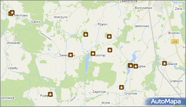 mapa Kołomąć, Kołomąć na mapie Targeo