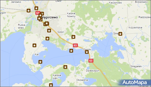 mapa Kolonia Rybacka, Kolonia Rybacka na mapie Targeo