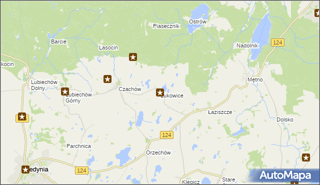 mapa Łukowice, Łukowice na mapie Targeo