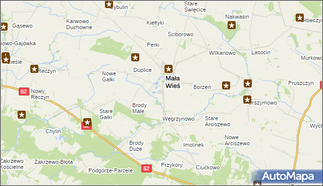 mapa Niździn, Niździn na mapie Targeo