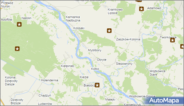 mapa Ołowskie, Ołowskie na mapie Targeo