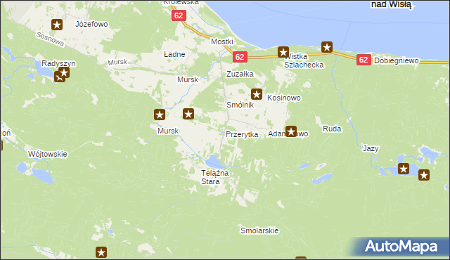 mapa Przerytka, Przerytka na mapie Targeo