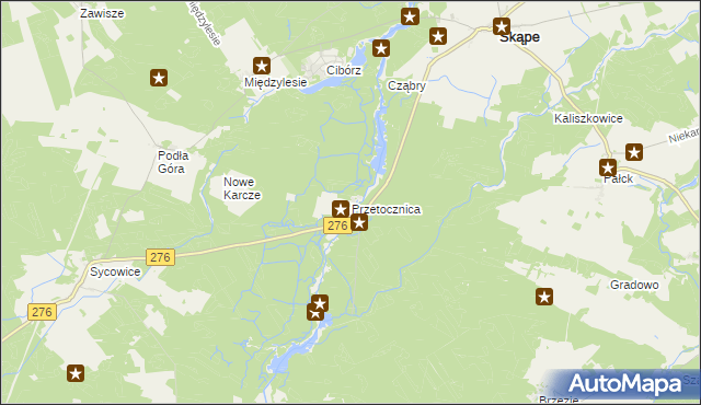 mapa Przetocznica, Przetocznica na mapie Targeo