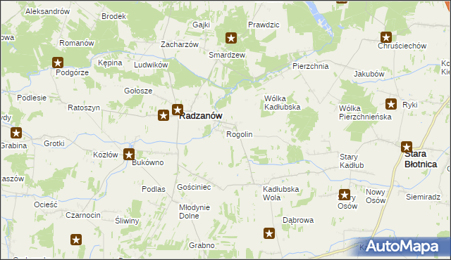 mapa Rogolin, Rogolin na mapie Targeo