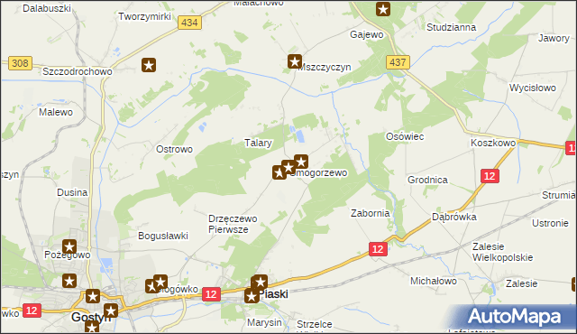 mapa Smogorzewo gmina Piaski, Smogorzewo gmina Piaski na mapie Targeo