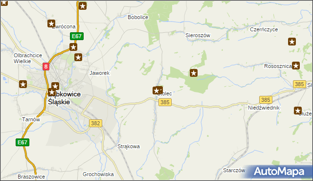 mapa Stolec gmina Ząbkowice Śląskie, Stolec gmina Ząbkowice Śląskie na mapie Targeo