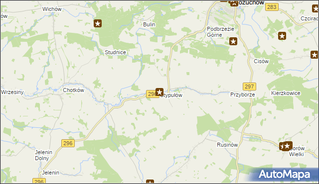 mapa Stypułów, Stypułów na mapie Targeo