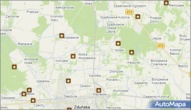 mapa Suchoczasy, Suchoczasy na mapie Targeo