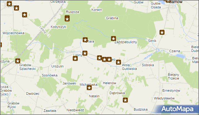 mapa Turzystwo, Turzystwo na mapie Targeo