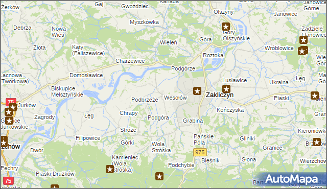 mapa Wesołów, Wesołów na mapie Targeo