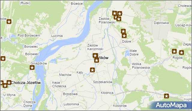 mapa Wilków powiat opolski, Wilków powiat opolski na mapie Targeo