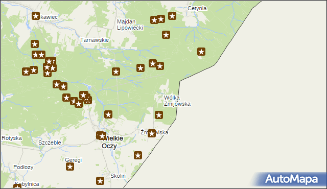 mapa Wólka Żmijowska, Wólka Żmijowska na mapie Targeo