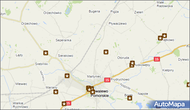 mapa Zapluskowęsy, Zapluskowęsy na mapie Targeo
