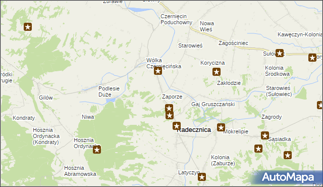 mapa Zaporze, Zaporze na mapie Targeo