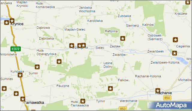 mapa Zwiartów-Kolonia, Zwiartów-Kolonia na mapie Targeo