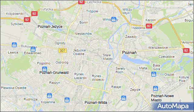 mapa Święty Marcin, Święty Marcin na mapie Targeo