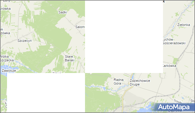 mapa Józefów gmina Zaklików, Józefów gmina Zaklików na mapie Targeo