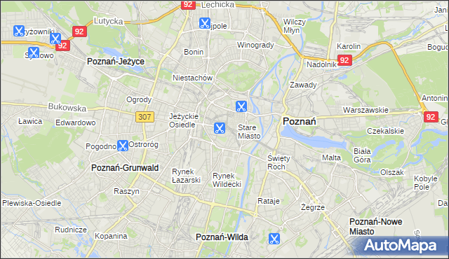 mapa Święty Marcin, Święty Marcin na mapie Targeo