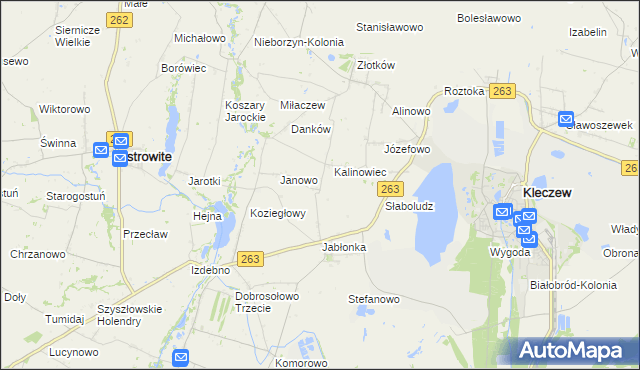 mapa Danków A, Danków A na mapie Targeo
