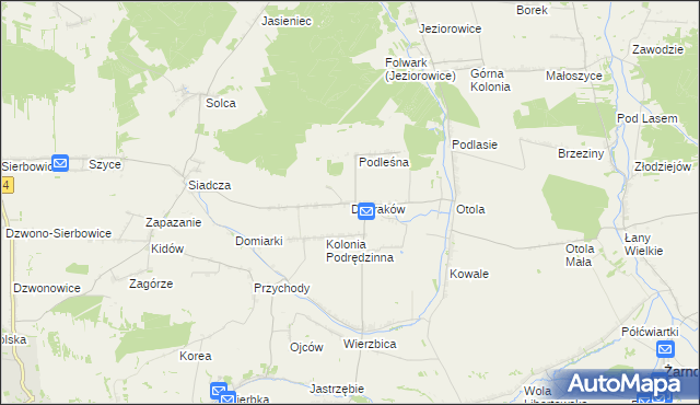 mapa Dobraków, Dobraków na mapie Targeo