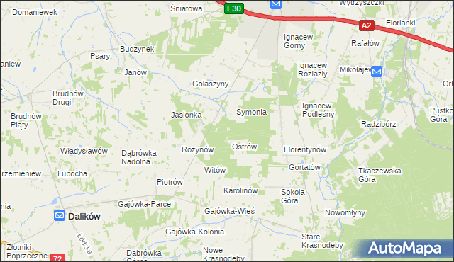 mapa Eufemia, Eufemia na mapie Targeo