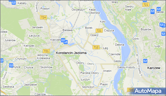 mapa Habdzin, Habdzin na mapie Targeo