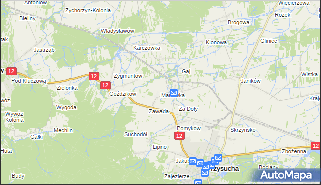 mapa Mariówka, Mariówka na mapie Targeo