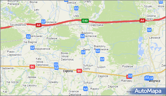 mapa Perła, Perła na mapie Targeo