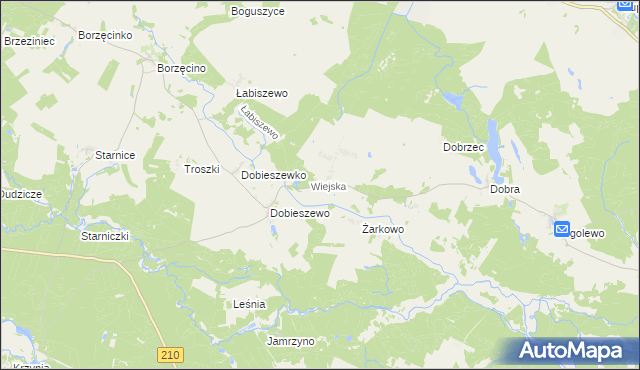 mapa Podole Małe, Podole Małe na mapie Targeo