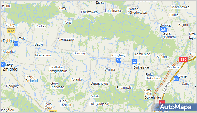 mapa Sulistrowa, Sulistrowa na mapie Targeo