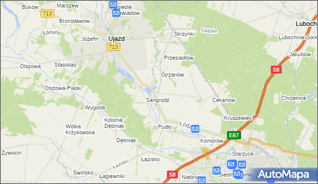 mapa Tobiasze, Tobiasze na mapie Targeo