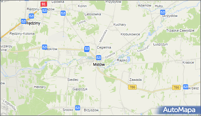 mapa Wancerzów, Wancerzów na mapie Targeo