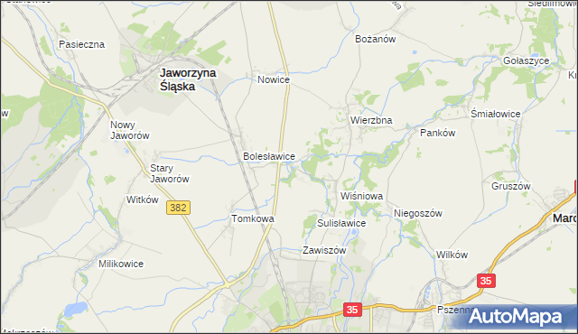 mapa Bagieniec, Bagieniec na mapie Targeo