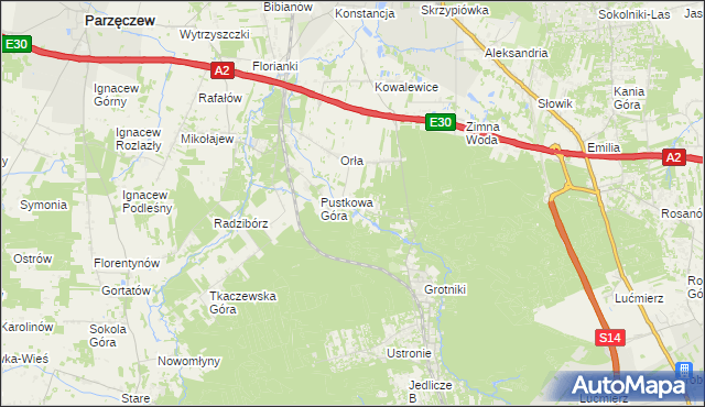 mapa Duraj, Duraj na mapie Targeo