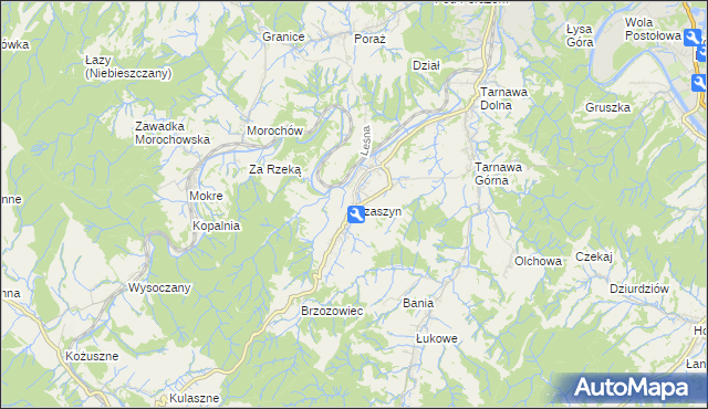 mapa Czaszyn, Czaszyn na mapie Targeo