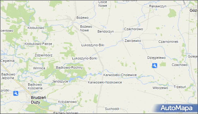 mapa Łukoszyn, Łukoszyn na mapie Targeo