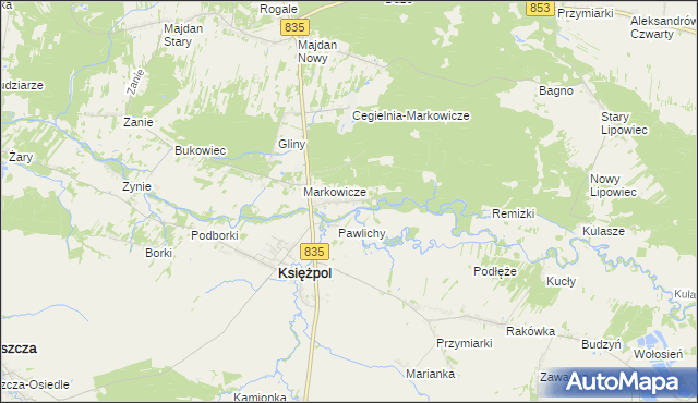 mapa Stare Króle, Stare Króle na mapie Targeo