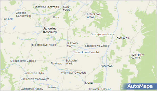 mapa Szczepkowo-Sołdany, Szczepkowo-Sołdany na mapie Targeo