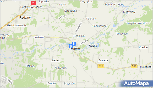 mapa Wancerzów, Wancerzów na mapie Targeo