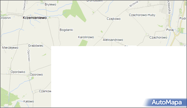 mapa Grodzisko gmina Poniec, Grodzisko gmina Poniec na mapie Targeo