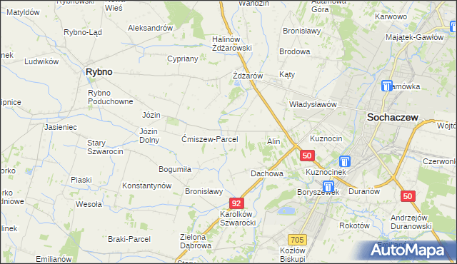 mapa Lubiejew, Lubiejew na mapie Targeo