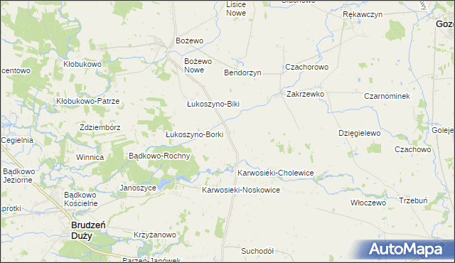 mapa Łukoszyn, Łukoszyn na mapie Targeo