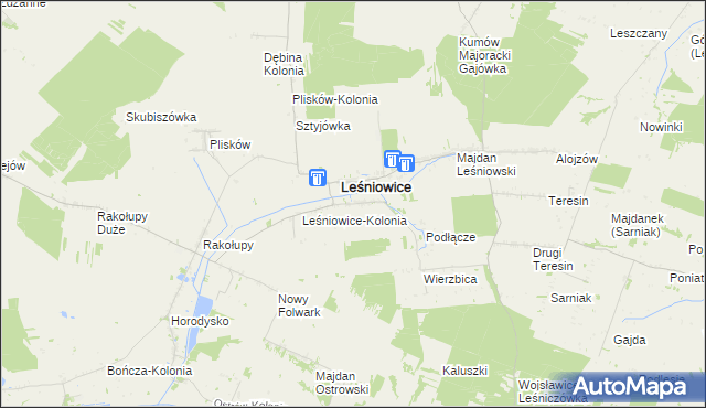 mapa Janówka gmina Leśniowice, Janówka gmina Leśniowice na mapie Targeo