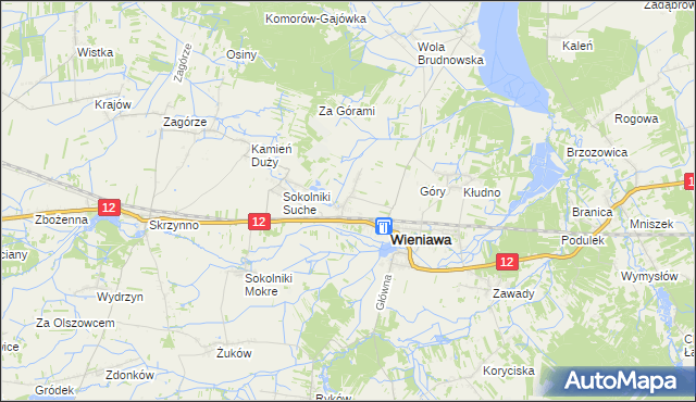 mapa Kochanów Wieniawski, Kochanów Wieniawski na mapie Targeo
