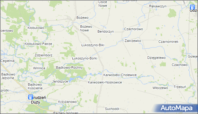 mapa Łukoszyn, Łukoszyn na mapie Targeo