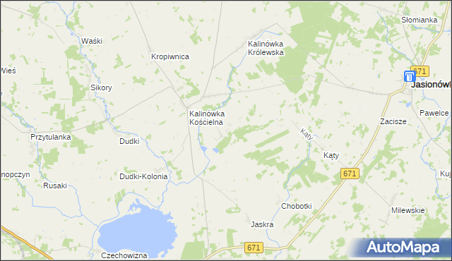 mapa Ogrodniki gmina Knyszyn, Ogrodniki gmina Knyszyn na mapie Targeo