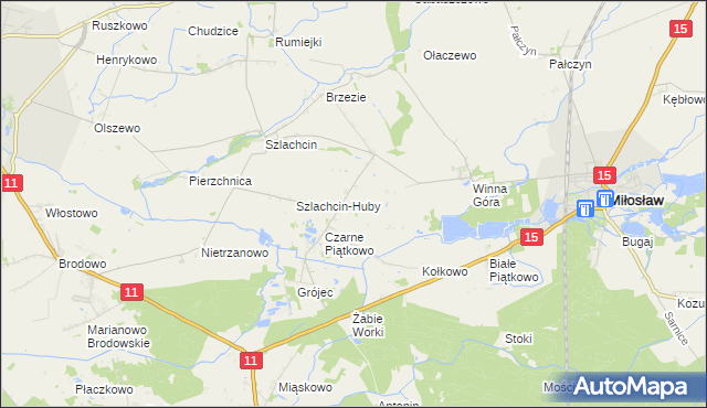 mapa Starkówiec Piątkowski, Starkówiec Piątkowski na mapie Targeo