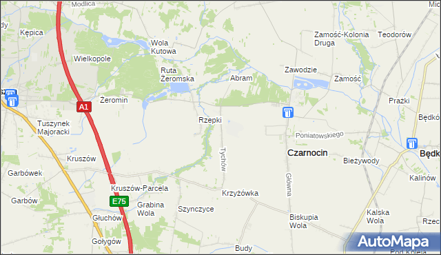 mapa Tychów, Tychów na mapie Targeo