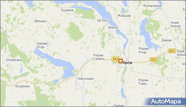 mapa Filipów Czwarty, Filipów Czwarty na mapie Targeo