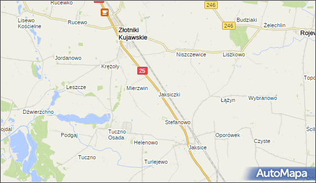 mapa Jaksiczki, Jaksiczki na mapie Targeo
